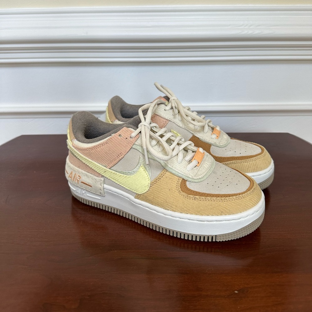 Nike air force shadows, “on the bright side” size 7